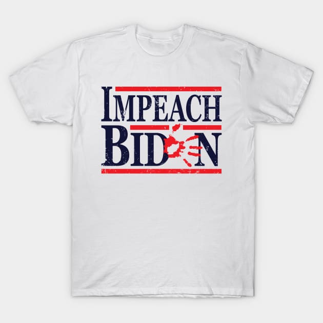 Vintage Impeach Biden T-Shirt by Etopix